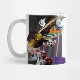 Voyager Satellite - Are You Lost? Mug